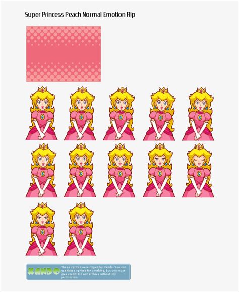 Super Princess Sheets Ds Peach Sprite Super Princess