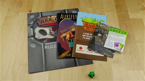 custom printed booklets   game crafter youtube