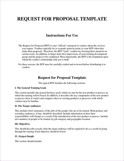 sample rfp response cover letter template coverletterpedia