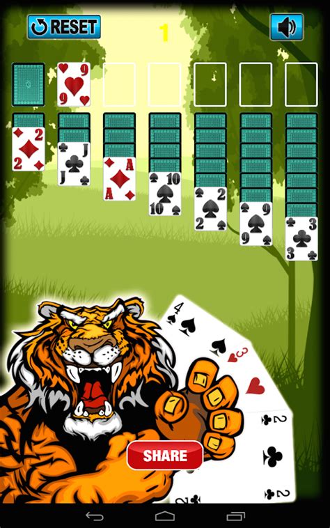 amazoncom tiger attack solitaire   kindle tiger