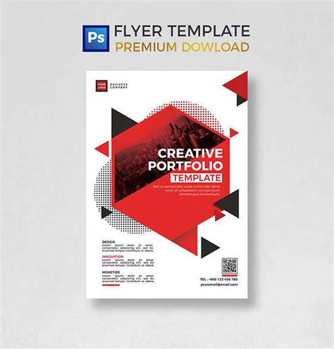 psd flyer template