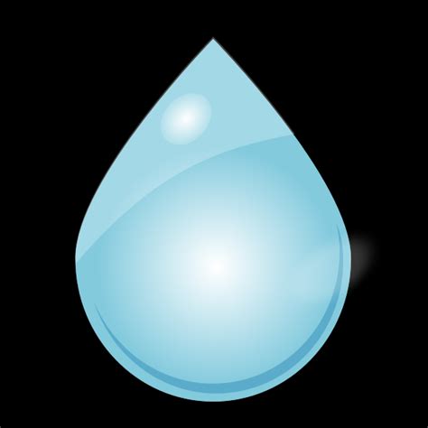 simple rain drop  svg