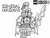Nexo Knights Lego Coloring Knight Pages General Magmar Scary Kids Printable Getcolorings Categories Library Template Print sketch template
