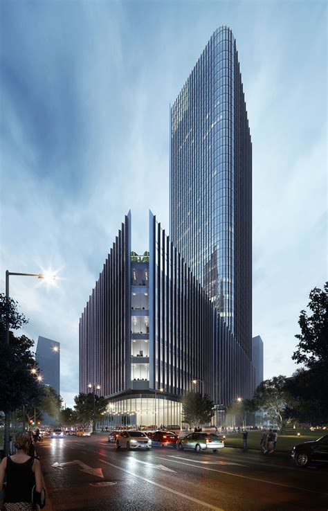 skyscraper office building   model max