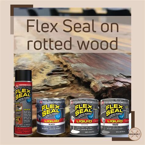 flex seal  rotted wood quick fix  diy guide