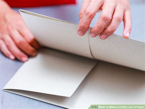 how to make a folder out of paper 13 steps with pictures