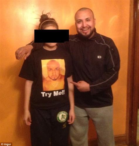 dad forces teenage daughter to wear embarrassing shirt to school for a week after breaking