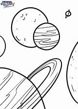 Planets Saturn Spaceship Meantime sketch template