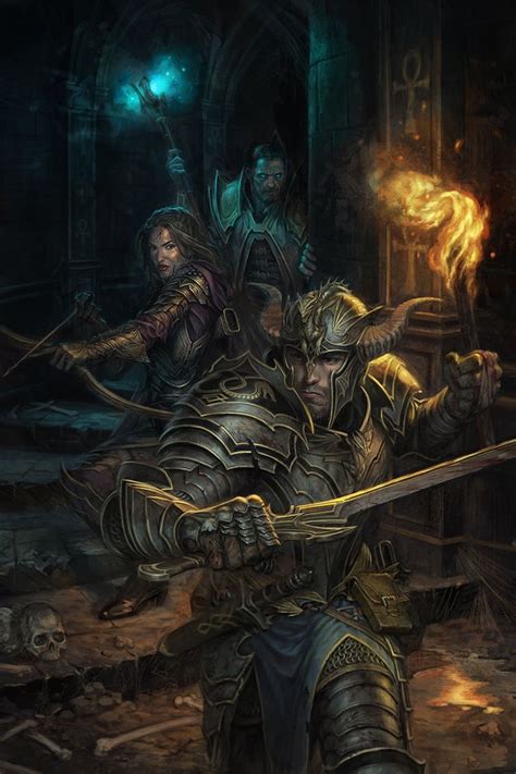 fantasy illustration dungeons  dragons art fantasy inspiration