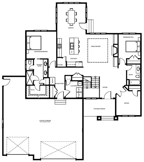rambler floor plans google search   floor plans house plans   plan
