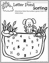 Pond Preschool Theme Worksheets Activities Choose Board Alphabet Color Kindergarten Letter Number Planning sketch template