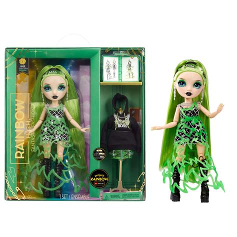 rainbow high fantastic fashion jade hunter green  fashion doll