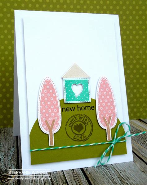 stamping and sharing home sweet home