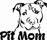 Pitbull Svg Dog Terrier Decals 1693 Puppy sketch template
