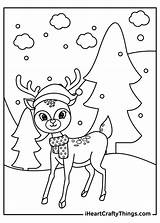 Reindeers Reindeer Iheartcraftythings sketch template