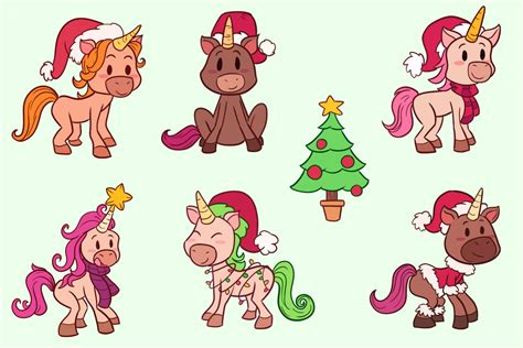 christmas unicorns