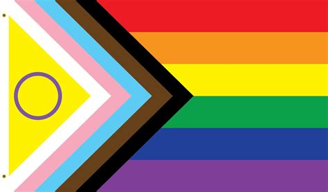 progress pride intersex inclusive 3 x 5 lesbians of iowa etsy