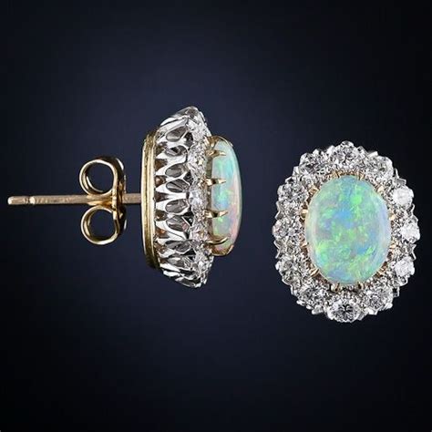 vintage opal earrings nude photos