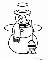 Snowman Coloring Pages Christmas Winter Frosty Sneeuwpop Kleurplaten Kleurplaat Printable Cliparts Snowmen Color Eu Sneeuwman Movie Kerst Clipartmag Picgifs Print sketch template