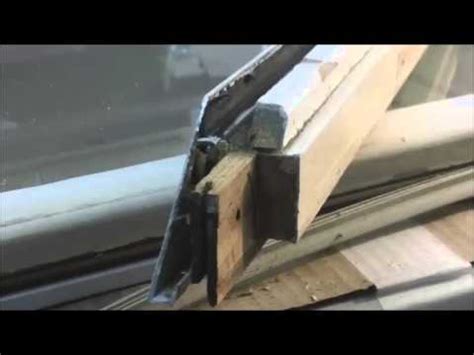 part  biltbest oldach pella metal clad door window casement sash frame diy repairs youtube