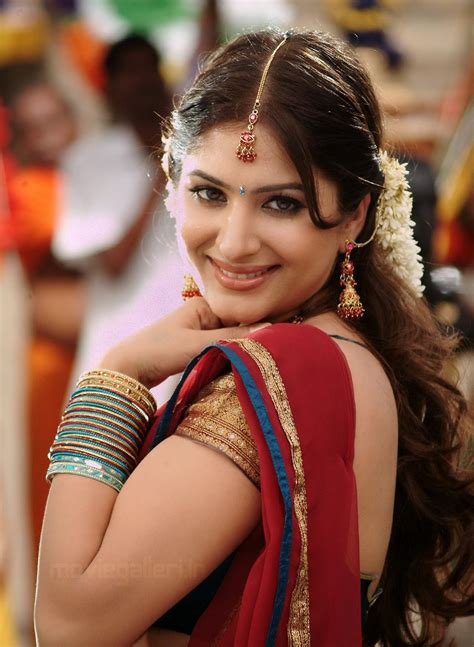 indian actress gowri munjal south indian actress red half saree navel show in latest telugu