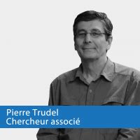 pierre trudel chaire de recherche du canada en etudes quebecoises