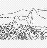 Machu Picchu Toppng Biologia sketch template