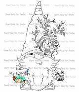 Mybestiesshop Gnome Digi Besties Bestie Sweet sketch template
