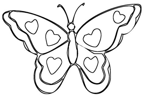 butterfly coloring pages  preschoolers