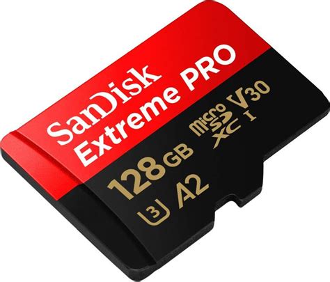 sandisk sdsqxcy  gnma tf extreme pro   uhs iu rw  sd adapter