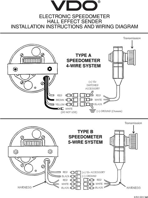 vdo speedometer wiring diagram
