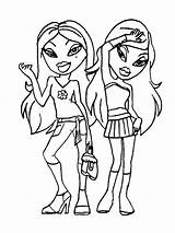 Coloring Pages Bratz Petz Getcolorings sketch template