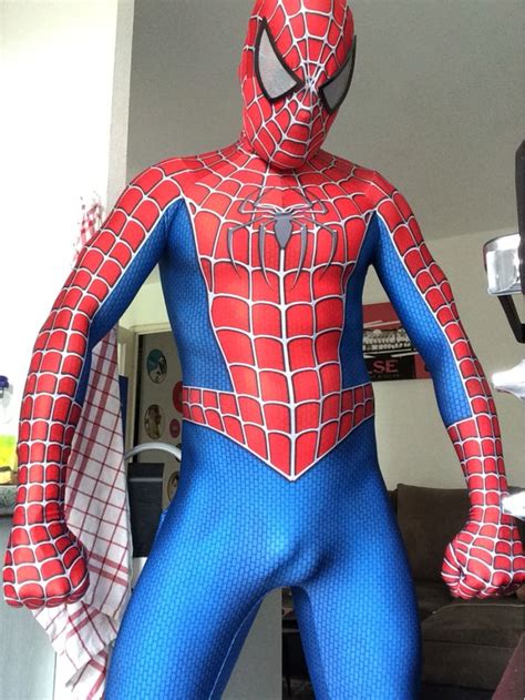 mit spidey linsen raimi spiderman kostüm 3d druck raimi spinne mann