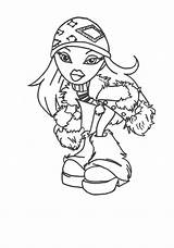 Coloring Pages Bratz Printable Sasha Winter Kids Petz Doll Colouring Bestcoloringpagesforkids Book Print Drawing Fashion Girls Xcolorings Lets Season Start sketch template