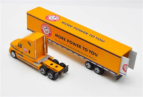 freightliner container truck trailer  power   diecast car