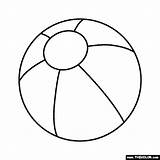 Beach Ball Coloring Pages sketch template