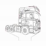 Scania Vrachtwagen Omnilabo Cnc 3bee Thatvwreviewsite sketch template
