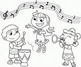 Coloring Music Pages Cool Kids Popular Printable sketch template