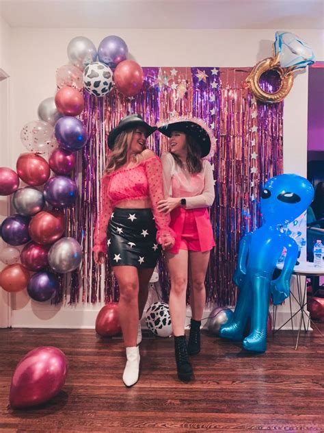 Space Cowgirl Bachelorette Party Theme In Nashville Tn 20th Birthday