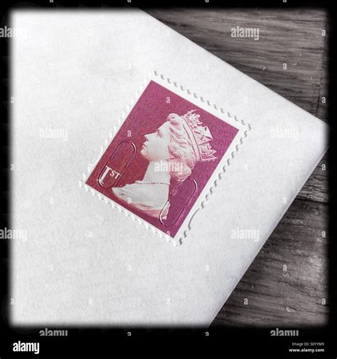 class stamp envelope  res stock photography  images alamy