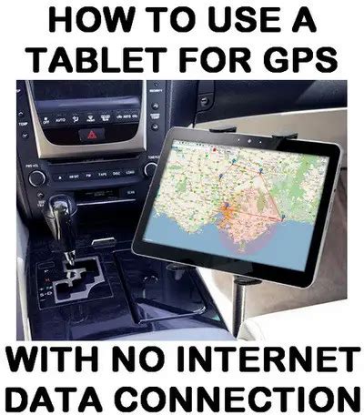 tablet  gps   internet data connection