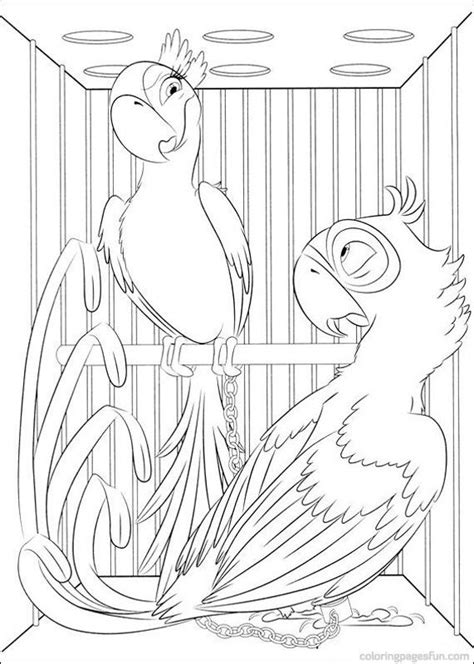 angry birds rio coloring page  httpcoloringonwebcom