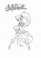 Lolirock Coloring Auriana Pages Para Colorir Sketch Template sketch template