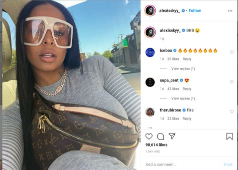 Pretty Gyal Tings Alexis Skyy S Jaw Dropping Beauty Post Drives Fans