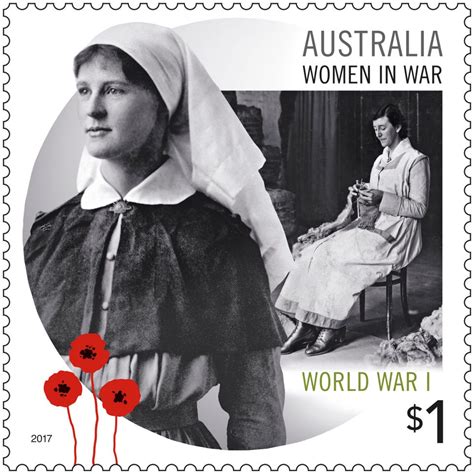recognising the contribution of women in war australia post
