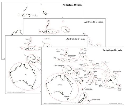 oceania maps masters map oceania country maps