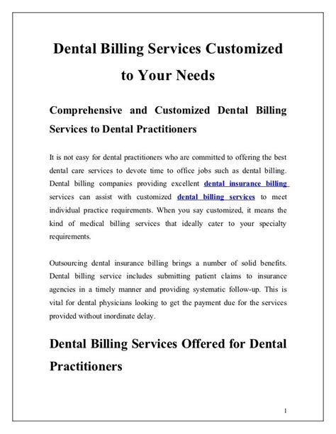 dental insurance billing outsourcing benefits   gain