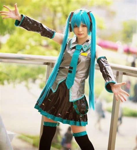 cosplay photos in zip vocaloid hatsune miku cosplay by asami uki