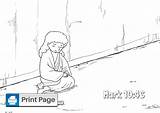 Blind Jesus Heals Abierta Monochrome Pngitem Connectusfund sketch template