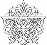 Coloring Pages Pentagram Pagan Wiccan Embroidery Result Mandala Getcolorings Colouring Designs Getdrawings Choose Board Urbanthreads sketch template